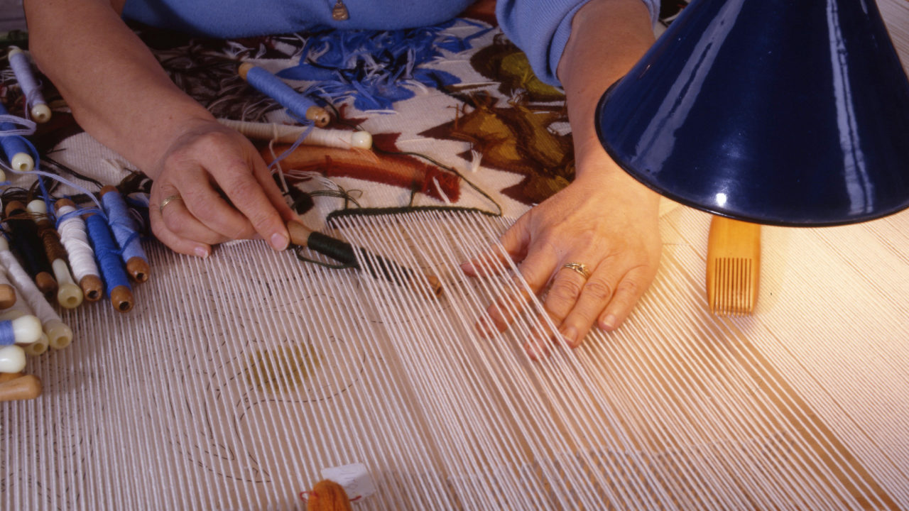 Le savoir-faire des lissiers d'Aubusson et la technique de la