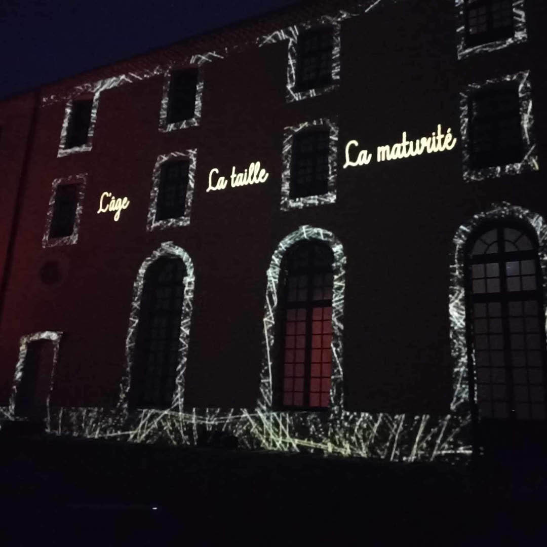 1080×1080 fresque lumineuse histoire heureux qui comme un eleve cite de soreze