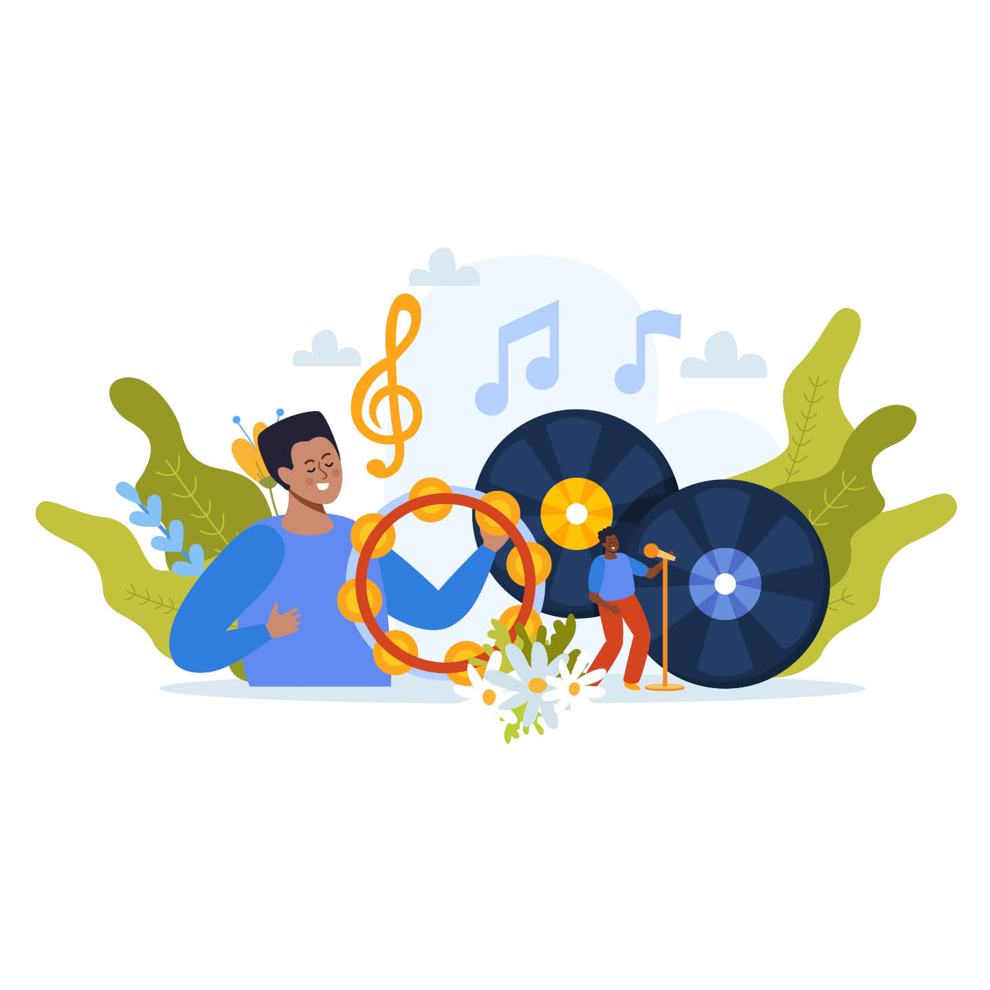 visite en musique école John 1080×1080 px